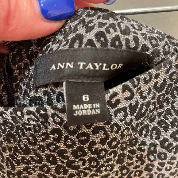 Ann Taylor Pencil Skirt Cheetah Size 6 - Picture 4 of 7